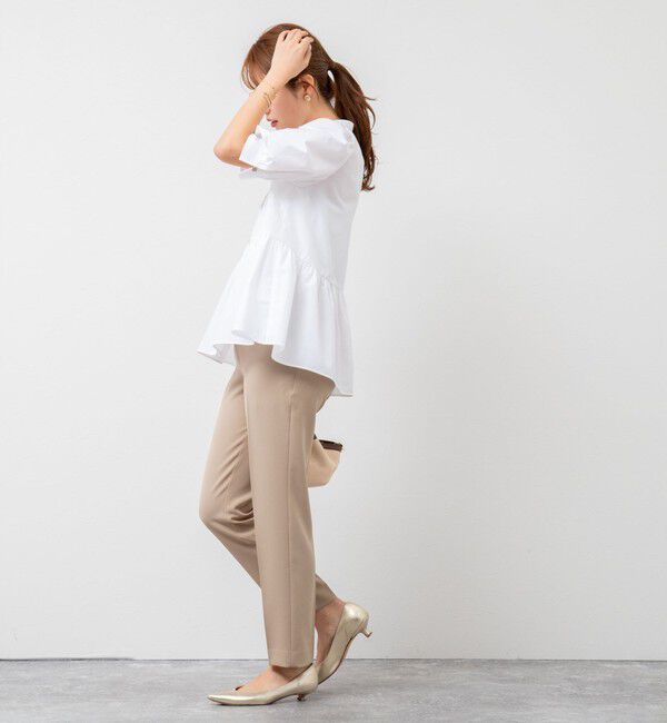 NOLLEY'S sophi「ペプラムシャツブラウス」|シャツ・ブラウス|