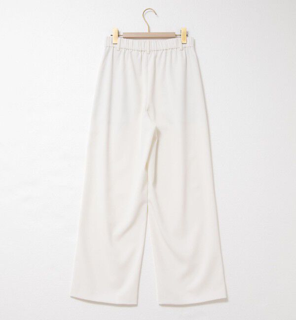 NOLLEY'S sophi「《セットアップ対応》ウォッシャブルツイルイージータックワイドパンツ」|その他|