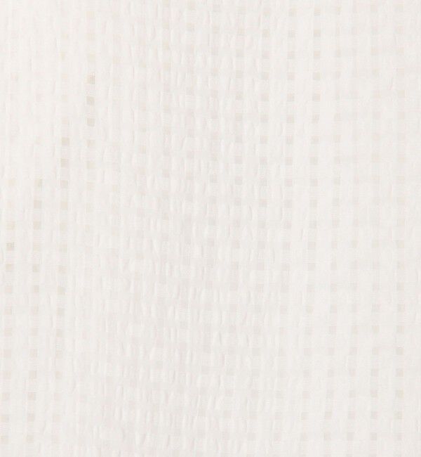 NOLLEY'S sophi「サッカーチェックフリルネックブラウス」|シャツ・ブラウス|