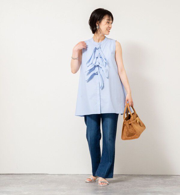 NOLLEY'S「リボンAラインシャツ」|シャツ・ブラウス|
