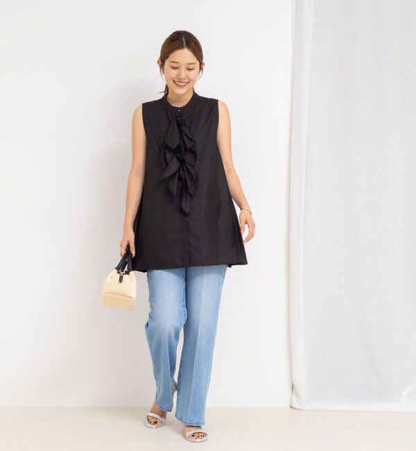 NOLLEY'S「リボンAラインシャツ」|シャツ・ブラウス|