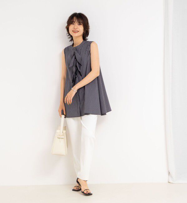 NOLLEY'S「リボンAラインシャツ」|シャツ・ブラウス|