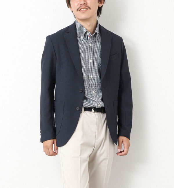 NOLLEY'S goodman「《ビジカジ/セットアップ対応》EVALET 2WAYストレッチ吸水速乾ブッチャージャケット」|テーラードジャケット|