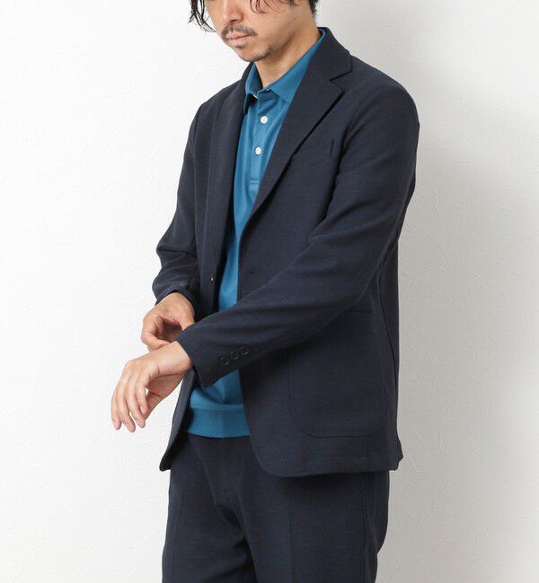 NOLLEY'S goodman「《ビジカジ/セットアップ対応》EVALET 2WAYストレッチ吸水速乾ブッチャージャケット」|テーラードジャケット|