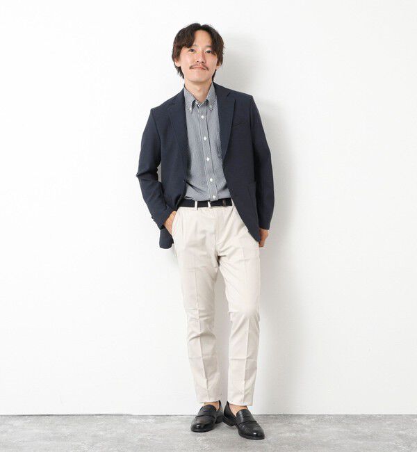 NOLLEY'S goodman「《ビジカジ/セットアップ対応》EVALET 2WAYストレッチ吸水速乾ブッチャージャケット」|テーラードジャケット|