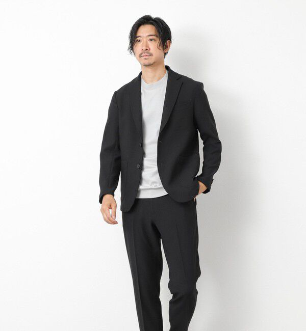 NOLLEY'S goodman「《ビジカジ/セットアップ対応》EVALET 2WAYストレッチ吸水速乾ブッチャージャケット」|テーラードジャケット|