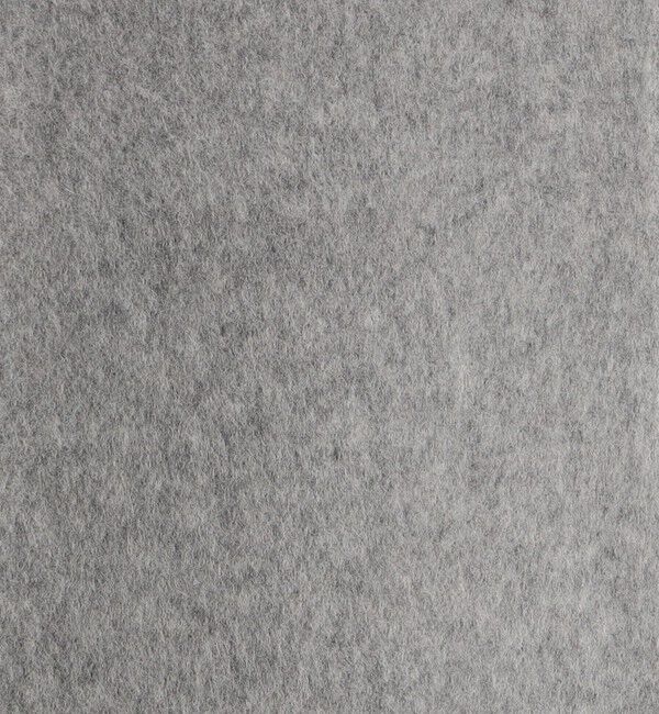 NOLLEY'S「バイカラーリバーコート」|ノーカラーコート|