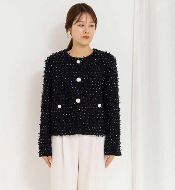 NOLLEY'S「45th limited editionフラッグカラミジャケット」|ノーカラージャケット|