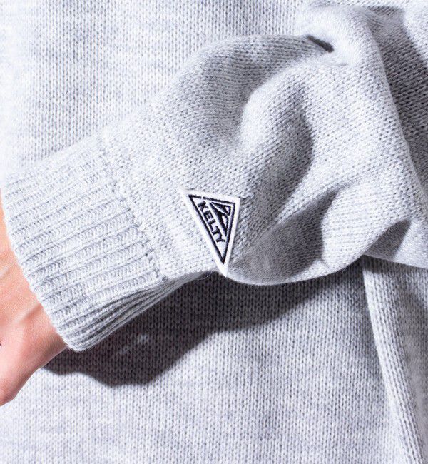 GLOSTER「【限定展開】【KELTY&times;GLOSTER】別注 ジャガード クルーネックニットプルオーバー」|ニット・セーター|