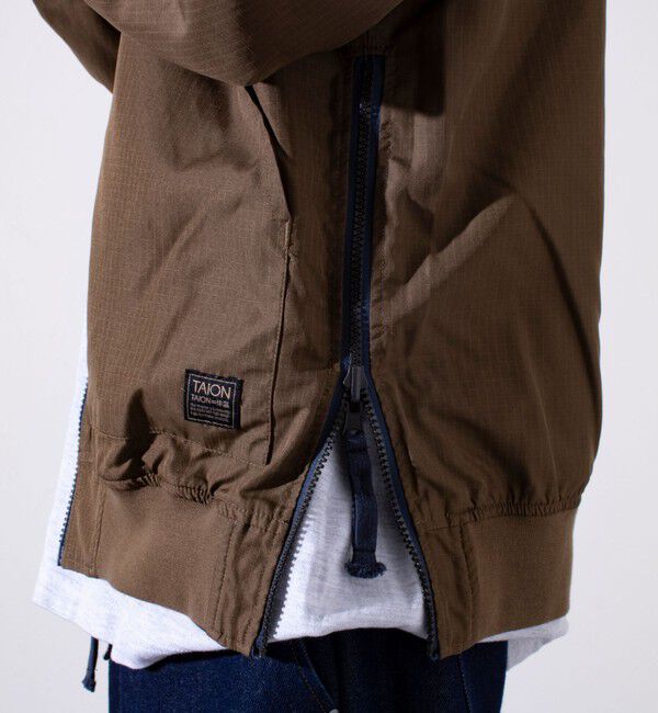 GLOSTER「【TAION/タイオン】ミリタリーRipstop  リバーシブル MA-1」|ブルゾン・スタジャン|