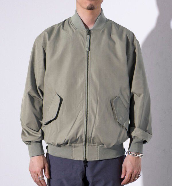 GLOSTER「【TAION/タイオン】ミリタリーRipstop  リバーシブル MA-1」|ブルゾン・スタジャン|