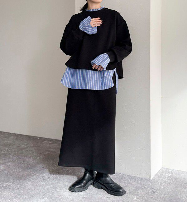 fredy emue「《セットアップ対応》ダンボールニットプルオーバー」|Tシャツ・カットソー|