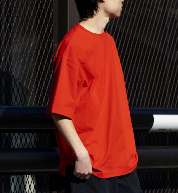 GLOSTER「【Franklin Climbing】FLEX TECH バックプリント 半袖ロゴTシャツ」|Tシャツ・カットソー|