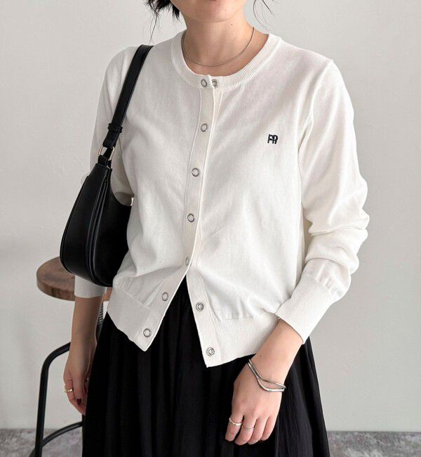 fredy emue「ベーシックFR刺繍カーディガン」|カーディガン|