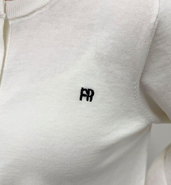 fredy emue「ベーシックFR刺繍カーディガン」|カーディガン|