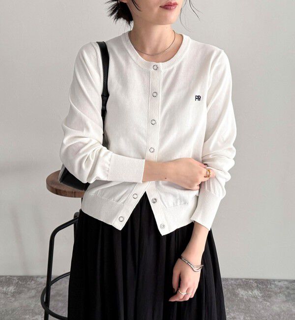 fredy emue「ベーシックFR刺繍カーディガン」|カーディガン|
