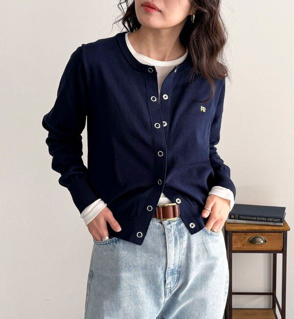 fredy emue「ベーシックFR刺繍カーディガン」|カーディガン|