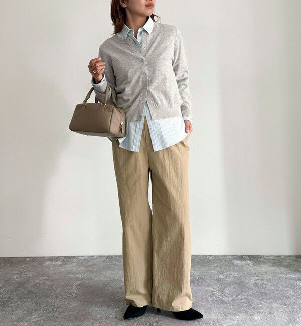 fredy emue「ベーシックFR刺繍カーディガン」|カーディガン|