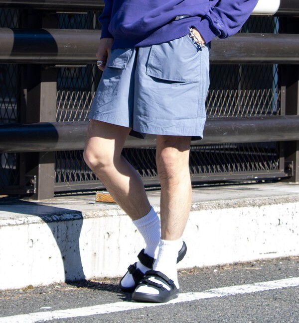 GLOSTER「【Jack Purcell/ジャックパーセル】コットンナイロン ショートパンツ ショーツ」|その他|ブルー