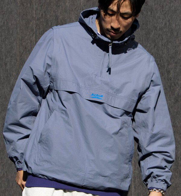 GLOSTER「【Jack Purcell/ジャックパーセル】コットンナイロン 2WAYアノラックパーカー」|ブルゾン・スタジャン|