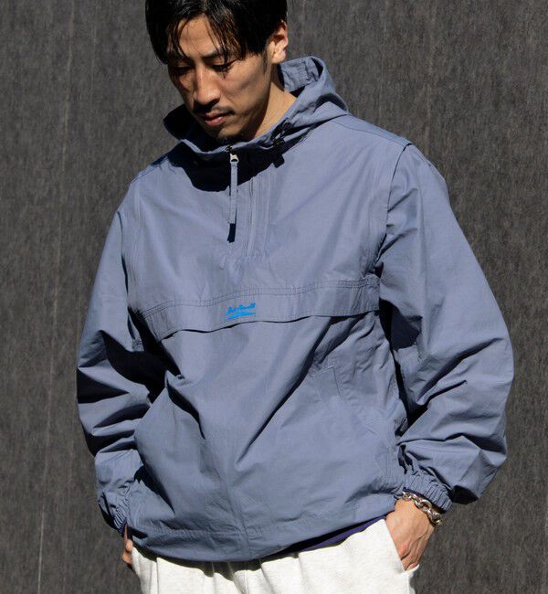 GLOSTER「【Jack Purcell/ジャックパーセル】コットンナイロン 2WAYアノラックパーカー」|ブルゾン・スタジャン|