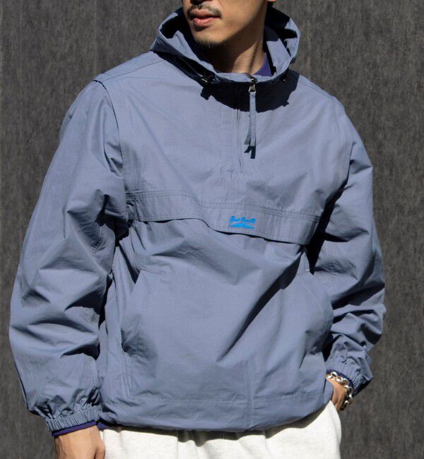 GLOSTER「【Jack Purcell/ジャックパーセル】コットンナイロン 2WAYアノラックパーカー」|ブルゾン・スタジャン|