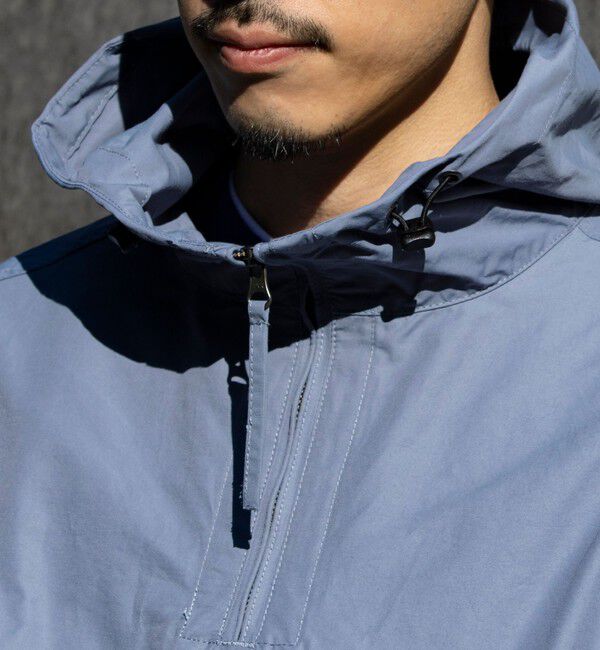 GLOSTER「【Jack Purcell/ジャックパーセル】コットンナイロン 2WAYアノラックパーカー」|ブルゾン・スタジャン|