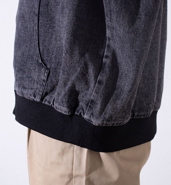 GLOSTER「【GLOSTER/グロスター】デニムフルジップパーカー デニムブルゾン 」|ブルゾン・スタジャン|