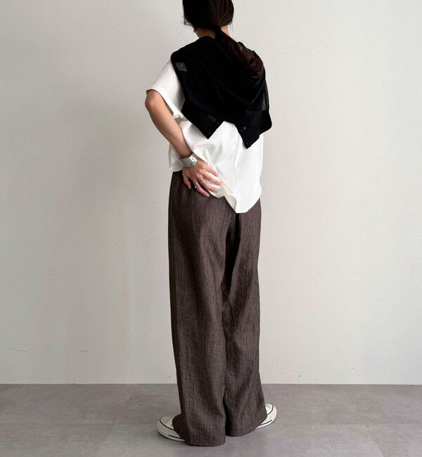 fredy emue「《セットアップ対応》Shiny creapイージーパンツ」|チノ|