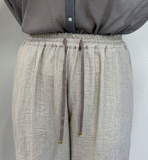 fredy emue「《セットアップ対応》Shiny creapイージーパンツ」|チノ|