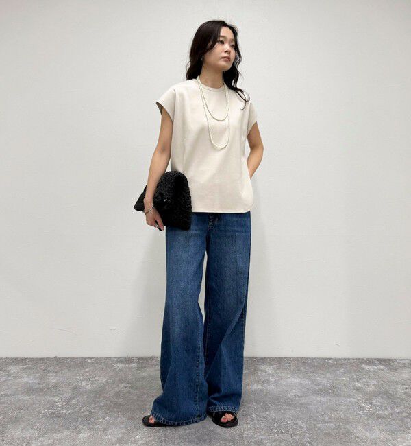 fredy emue「ポンチフレンチプルオーバーカットソー」|Tシャツ・カットソー|