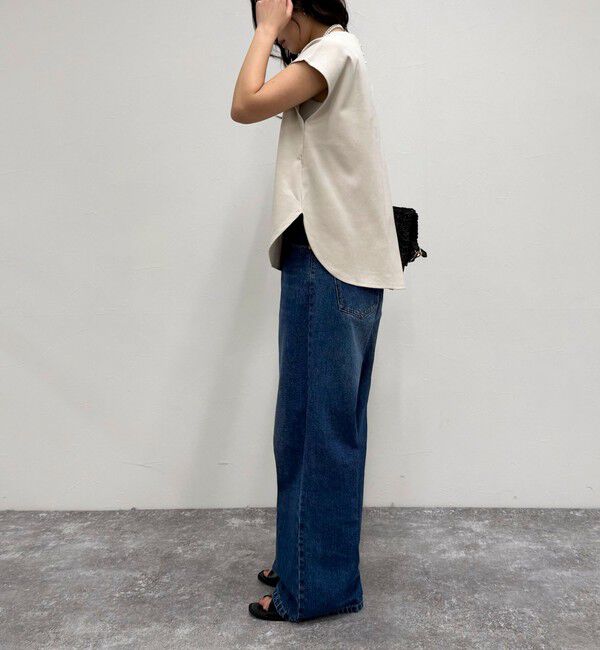 fredy emue「ポンチフレンチプルオーバーカットソー」|Tシャツ・カットソー|