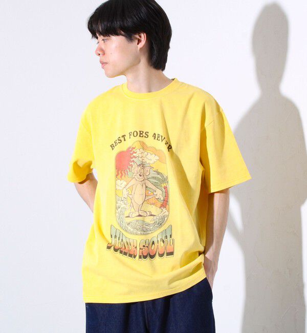 GLOSTER「【JUNKSOUL/ジャンクソウル】TOM&JERRY BEST FOES 4EVER プリントT」|Tシャツ・カットソー|