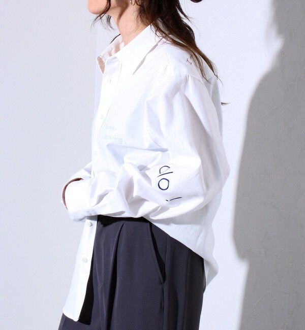 GLOSTER「【GLOSTER】Messageシャツ オックスフォードシャツ レギュラーカラー（無地/ストライプ）」|シャツ・ブラウス|