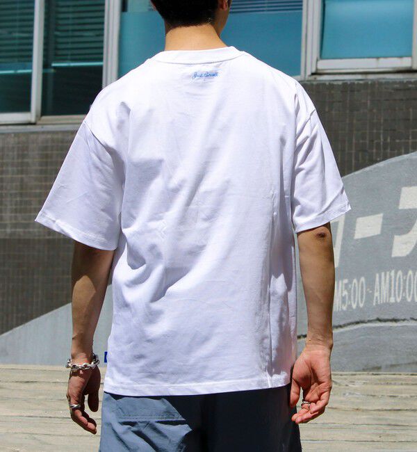 GLOSTER「【Jack Purcell/ジャックパーセル】コーマ天竺 バックプリント グラフィックTシャツ」|Tシャツ・カットソー|