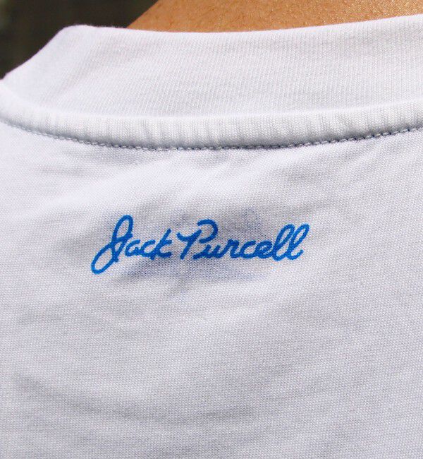 GLOSTER「【Jack Purcell/ジャックパーセル】コーマ天竺 バックプリント グラフィックTシャツ」|Tシャツ・カットソー|