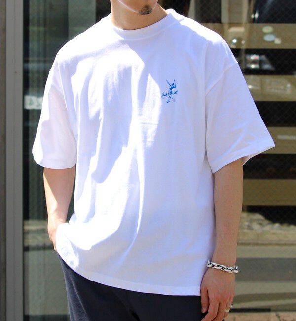 GLOSTER「【Jack Purcell/ジャックパーセル】コーマ天竺 バックプリント グラフィックTシャツ」|Tシャツ・カットソー|