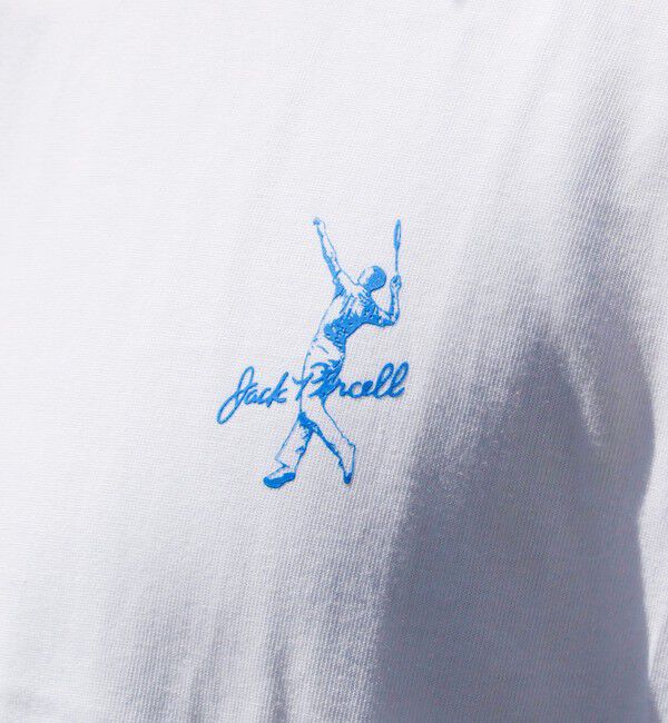 GLOSTER「【Jack Purcell/ジャックパーセル】コーマ天竺 バックプリント グラフィックTシャツ」|Tシャツ・カットソー|