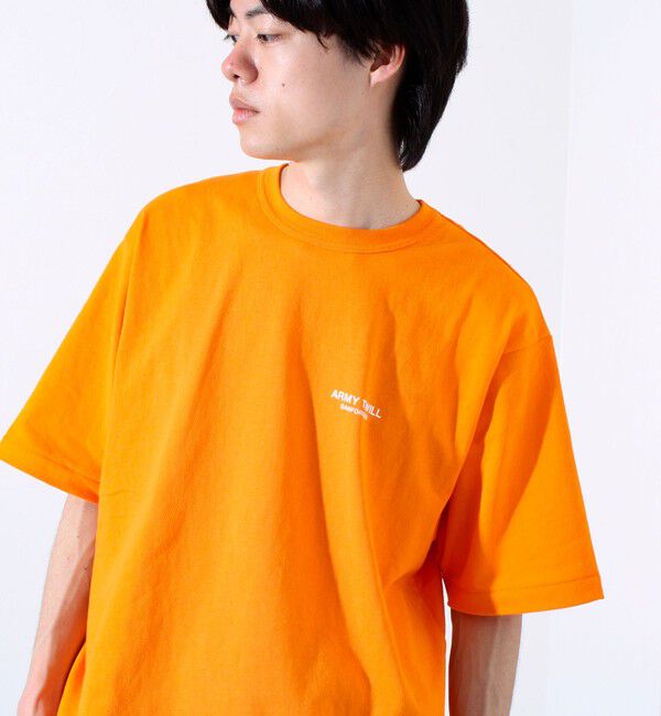 GLOSTER「【ARMY TWILL/アーミーツイル】30/2 OE Half Sleeve T プリントTシャツ」|Tシャツ・カットソー|