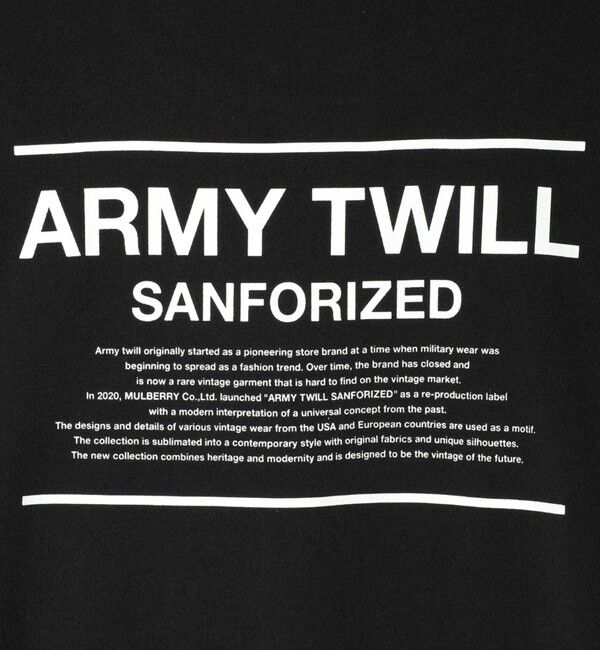 GLOSTER「【ARMY TWILL/アーミーツイル】30/2 OE Half Sleeve T プリントTシャツ」|Tシャツ・カットソー|