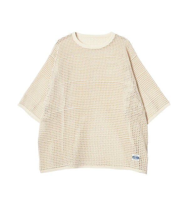 GLOSTER「【ARMY TWILL/アーミーツイル】Cotton Mesh Tee コットンメッシュTシャツ」|Tシャツ・カットソー|エクリュ