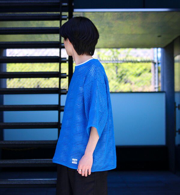 GLOSTER「【ARMY TWILL/アーミーツイル】Cotton Mesh Tee コットンメッシュTシャツ」|Tシャツ・カットソー|