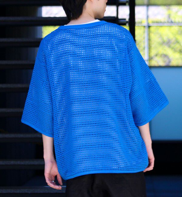 GLOSTER「【ARMY TWILL/アーミーツイル】Cotton Mesh Tee コットンメッシュTシャツ」|Tシャツ・カットソー|