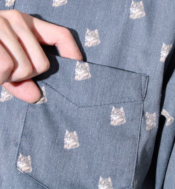 FREDY MAC「【FREDYMAC/フレディマック】アニマルプリント 総柄 半袖シャツ」|シャツ・ブラウス|