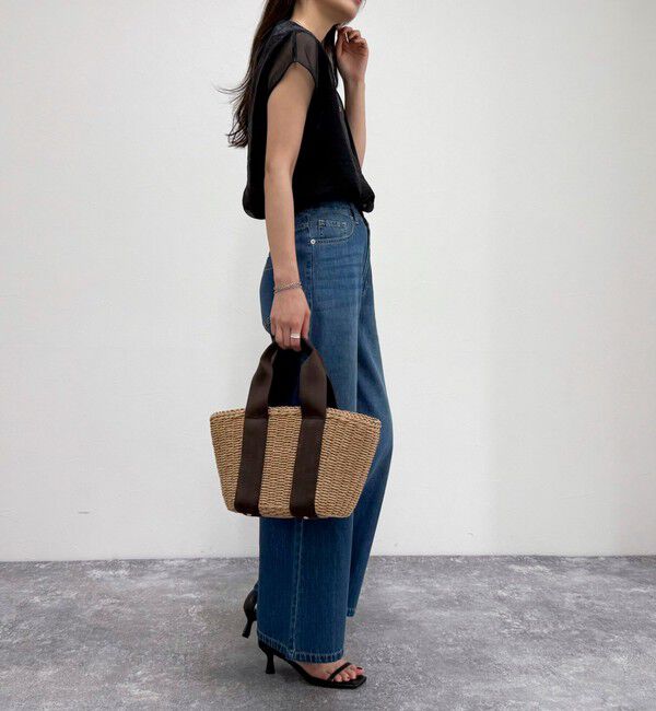 fredy emue「シアーオーガンジーレイヤードノースリーブブラウス」|シャツ・ブラウス|