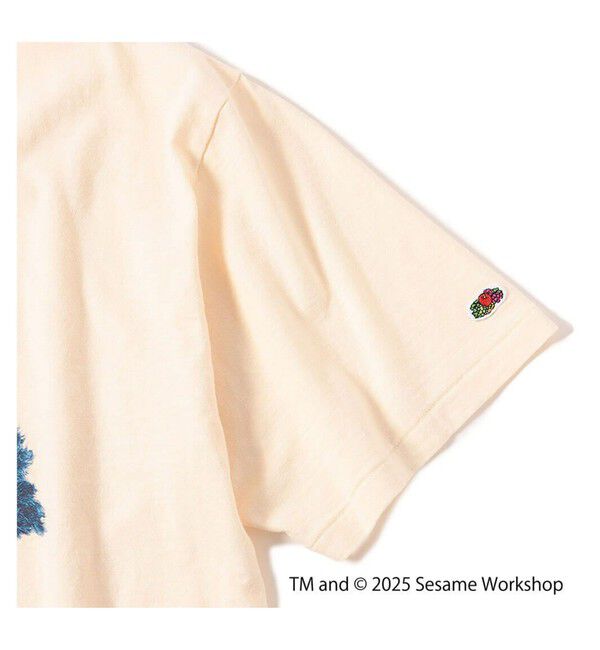 GLOSTER「【SESAME STREET&times;FOTL】Photo T-Shirt B クルーネックプリントTシャツ」|Tシャツ・カットソー|
