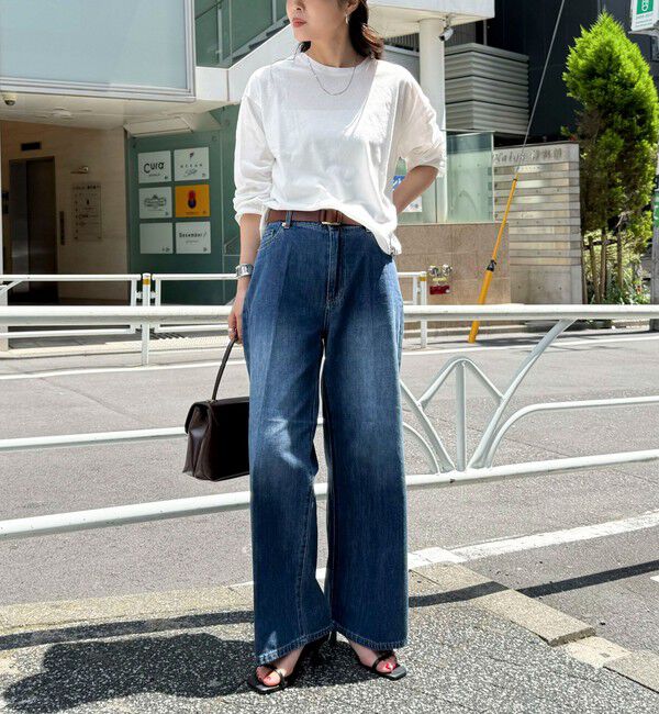 fredy emue「クロップドシアーロンTシャツ」|Tシャツ・カットソー|