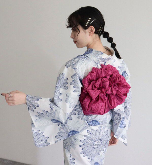 fredy emue「【WEB限定/全3色】花柄浴衣2点セット」|その他|ホワイト系その他2