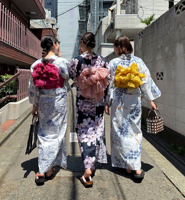 fredy emue「【WEB限定/全3色】花柄浴衣2点セット」|その他|