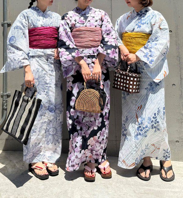 fredy emue「【WEB限定/全3色】花柄浴衣2点セット」|その他|